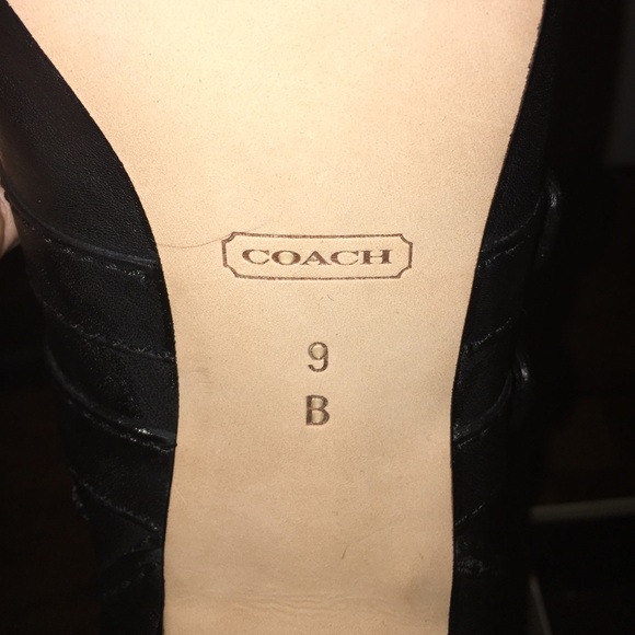 COACH MARSHA SOFT CALF BOOTS - Picture 4 of 4