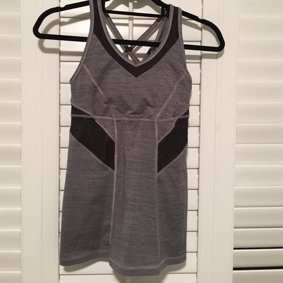 Lululemon Grey Tank, 4