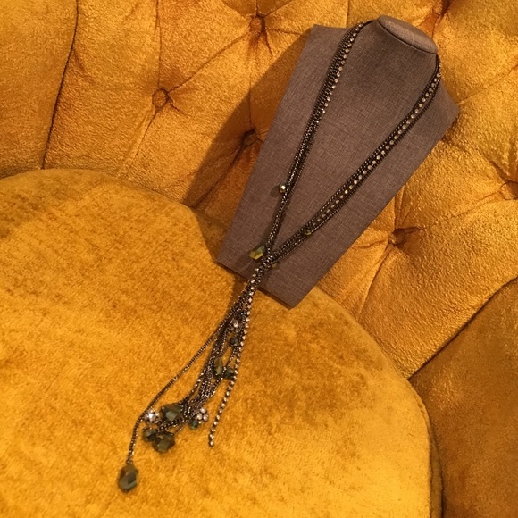 Tied necklace