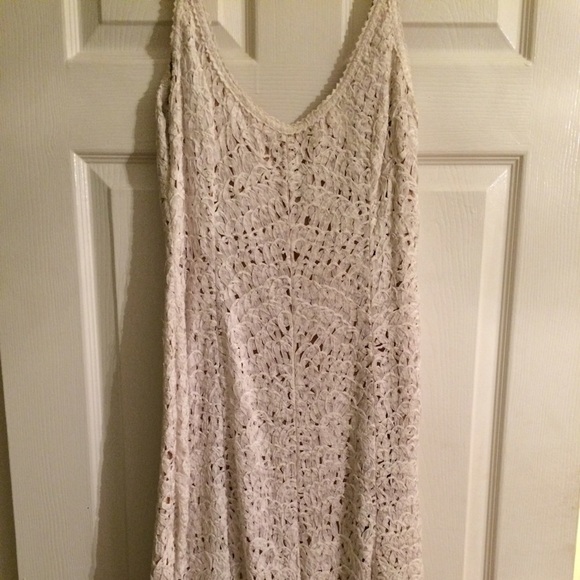White Knit summer dress