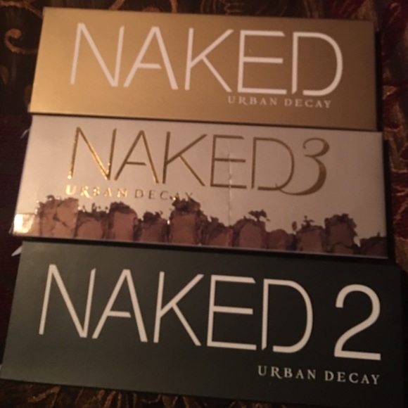 Naked 1,2&3 palettes!