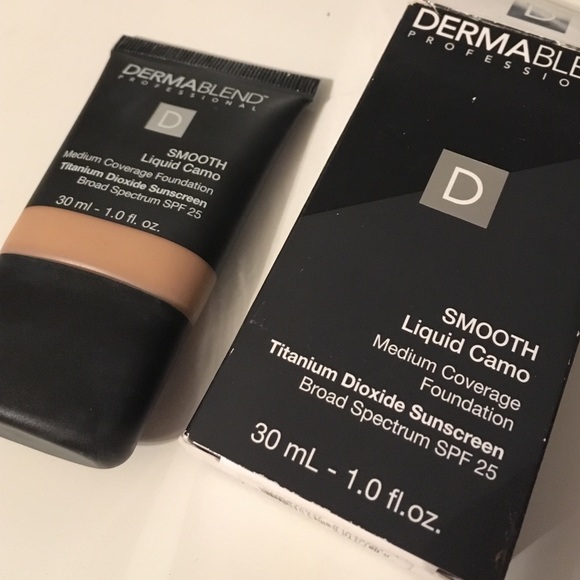 Dermablend foundation.