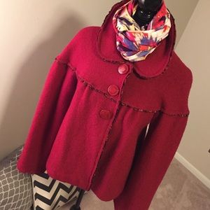 Italian Red Wool👄