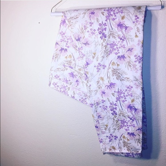 Old Navy Pixie Pants, Floral, 14