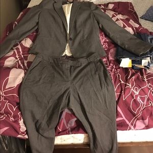 Gray Pants suit