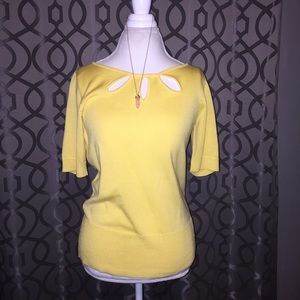 New York & Company peep hole top.