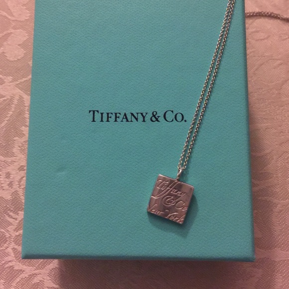 Tiffany & Co pendant and necklace