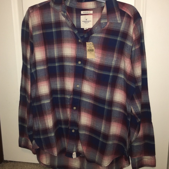 Flannel from American eagle new with tags!