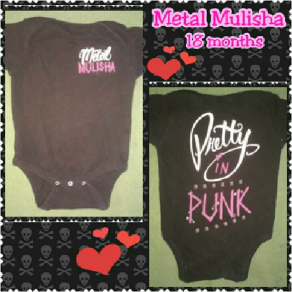 Metal Mulisha onesie 18 months