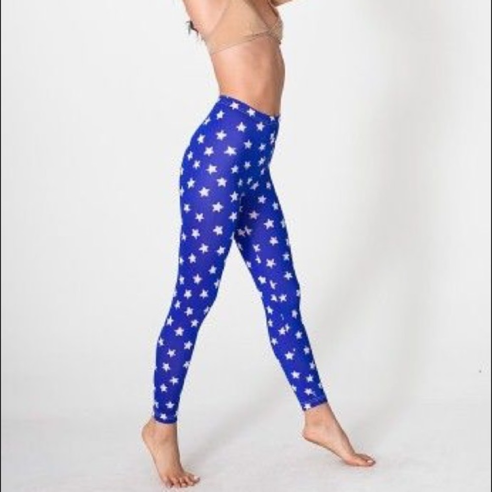 American Apparel nylon ⭐️STAR⭐️ leggings