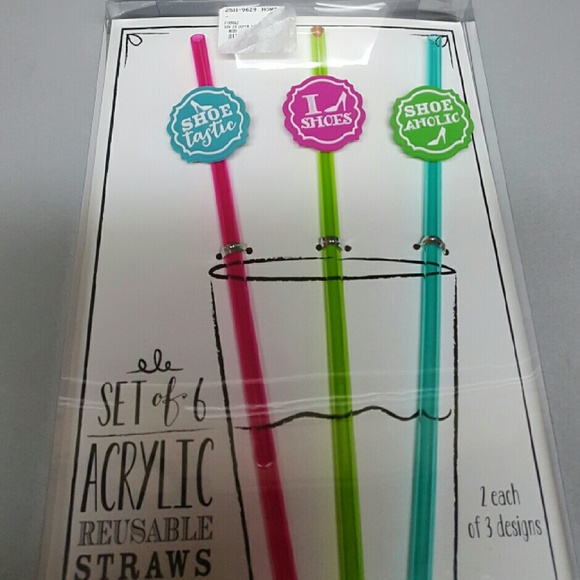 I LOVE SHOES Straws!!! - Picture 1 of 2