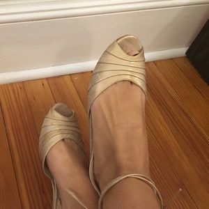 Oscar de la Renta lace up sandals size 39