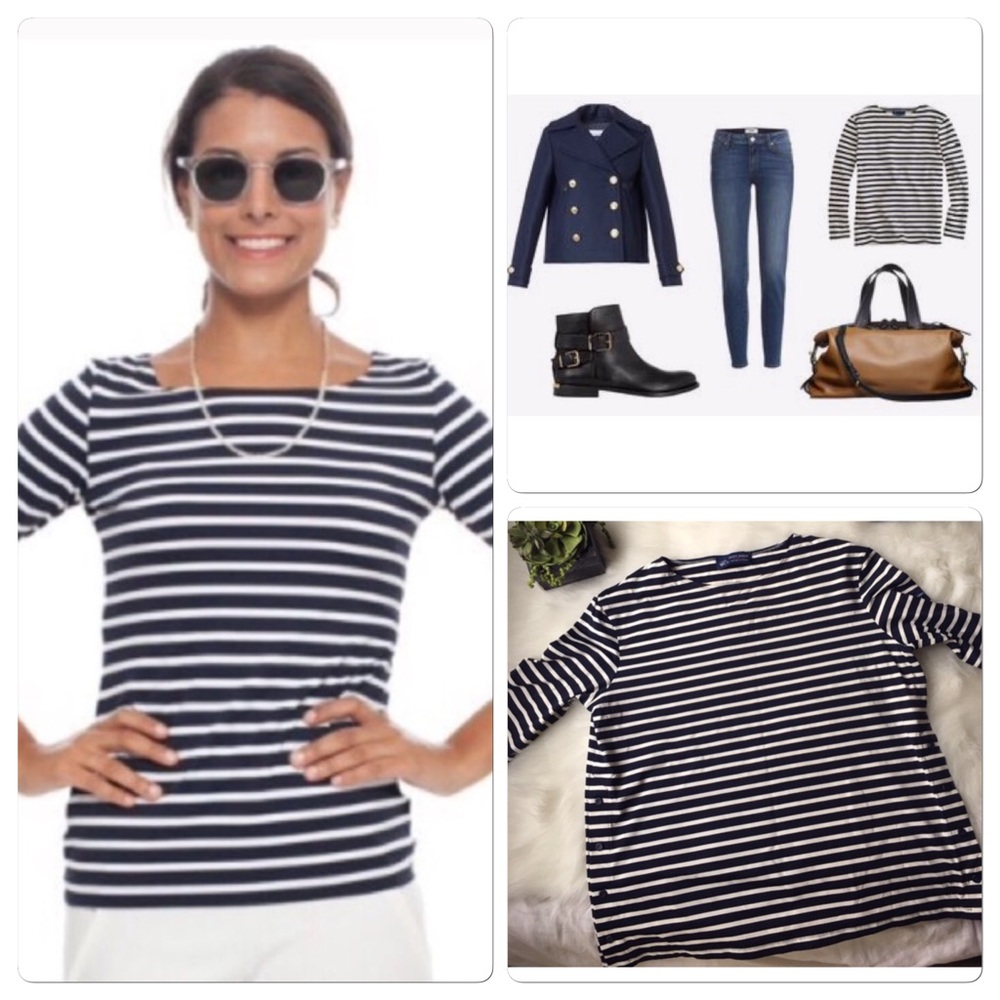 🌿NWOT Saint James Garde Cote nautical