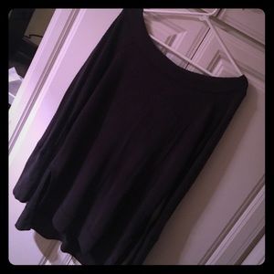 Free People "We the Free" grey thermal tunic