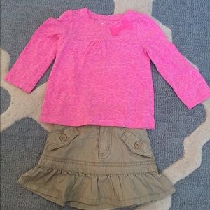 Girl's 18 month outfit.