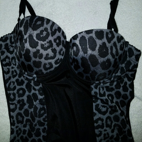 Cheetah print body suite