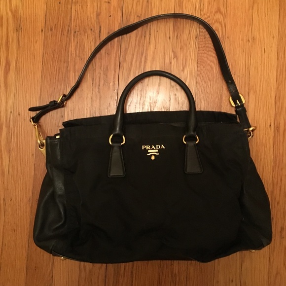 Prada satchel -- like new!