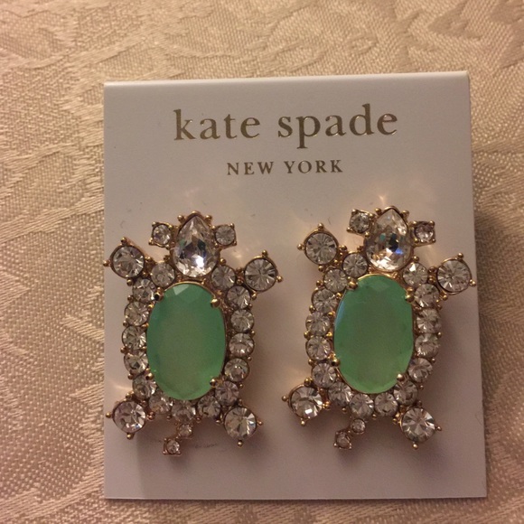 Kate Spade turtle earrings