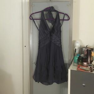 Purple cocktail dress