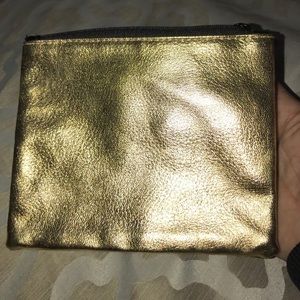 Gold & Black Makeup Bag