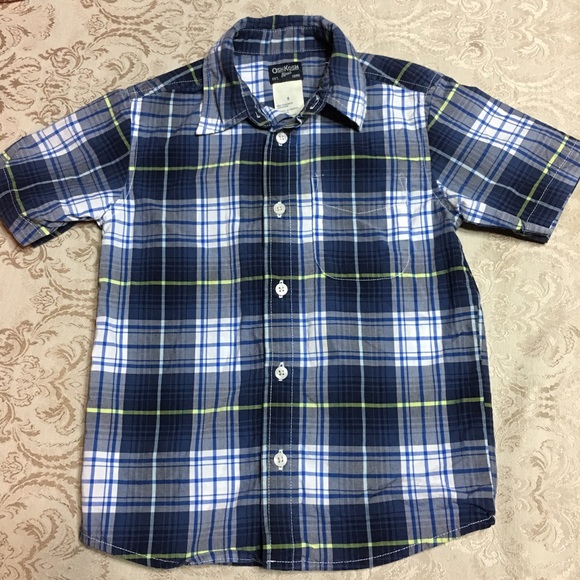 Osh Kosh B'Gosh Boys Shirt Size 5