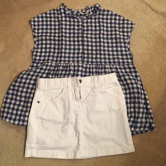 Bundle skirt and blouse
