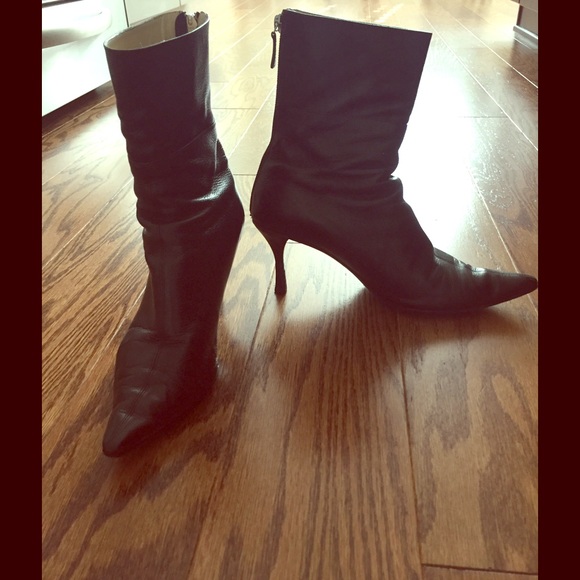 Gucci Shoes - Gucci Leather Booties