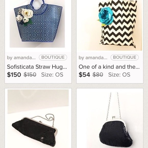 Bag Handbag Clutches Trendy Fashion Christmas Gift - Picture 4 of 8