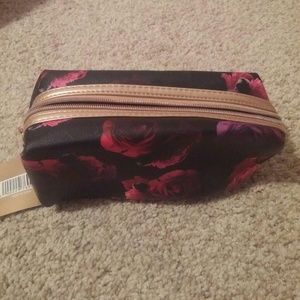 Rose makeup bag