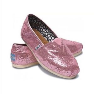 Tom's Classic Women's Pink Glitter