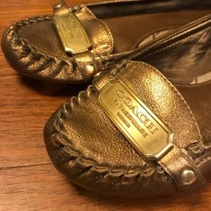 Bronze Coach Loafers