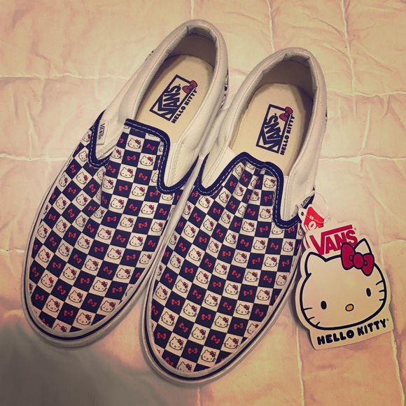 Vans slip on Hello Kitty