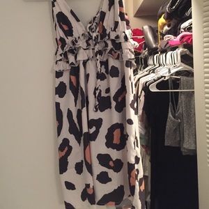 Leopard print Sabo skirt dress