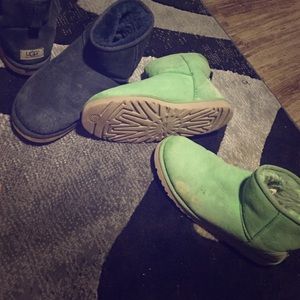 UGG combo💙💚 snow stains-get the spray if you buy