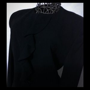 Armani Black Blazer 100% Pure Wool Size 14