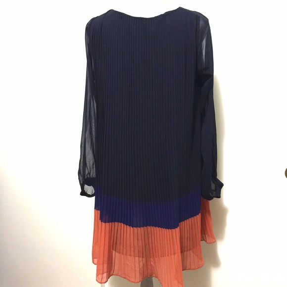 French Connection Pleated Shift Dress - Picture 2 of 2