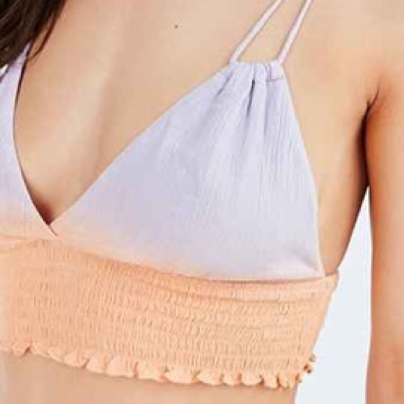 Out from Under smocked bra