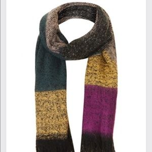 Topshop colorblock scarf