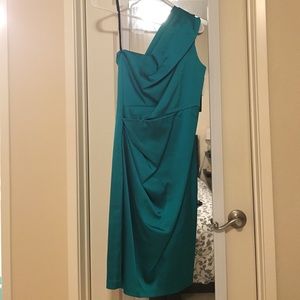 David Meister - one shoulder cocktail dress