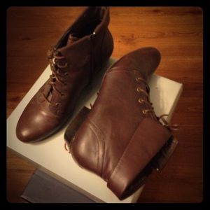 Brown booties