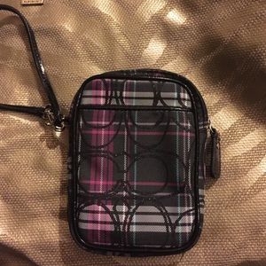 Coach Wristlet & id wallet set.