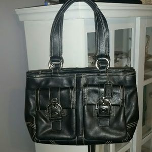 Coach Soho Leather Shopper Tote