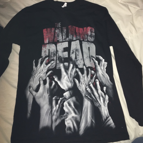 Black Walking Dead long sleeve