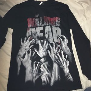 Black Walking Dead long sleeve
