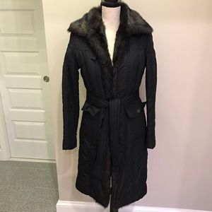 Zara jacket with Faux Fur