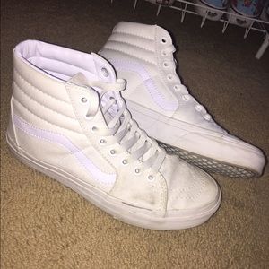 Vans Sk8 Hi's - White