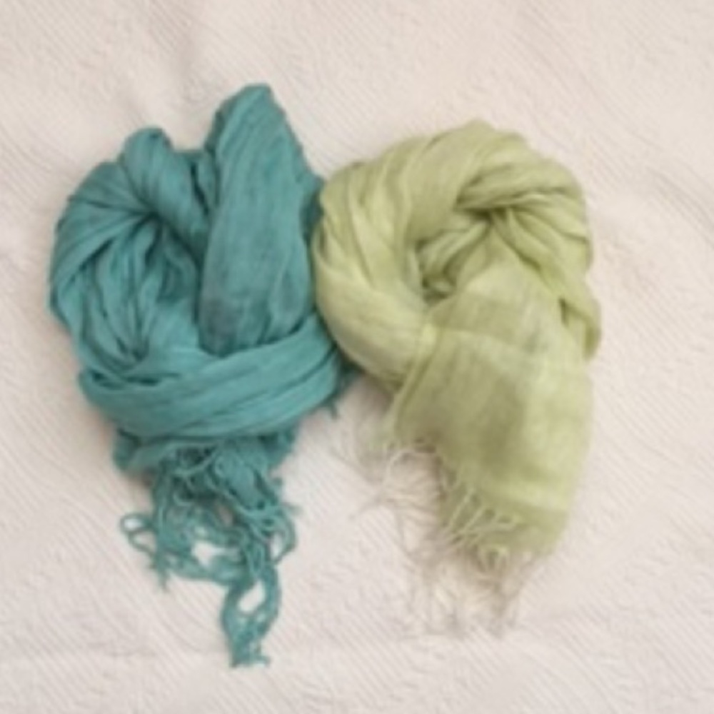 TWO Lightweight Scarves: Piazza Sempione & GAP