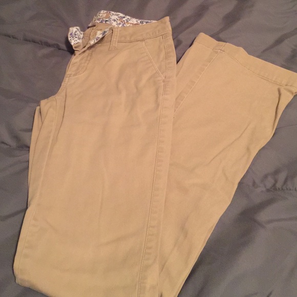 Khaki uniform pants