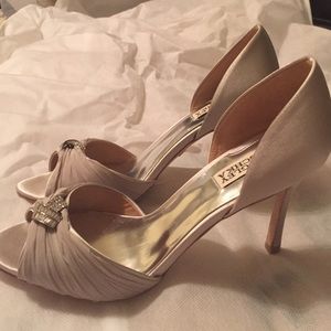 Badgley Mischka D'Orsay Jennifer Silsat Heels