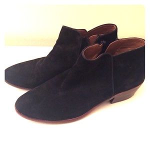 Sam Edelman Petty Boots - Black Suede